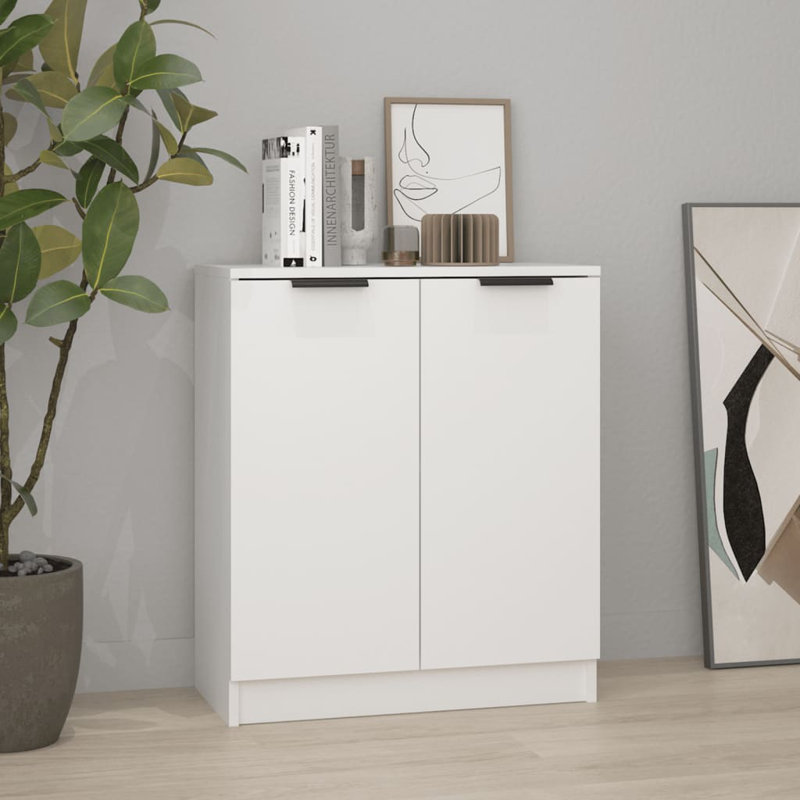 Jahmarley Sideboard 60x30x70 cm Engineered Wood, White