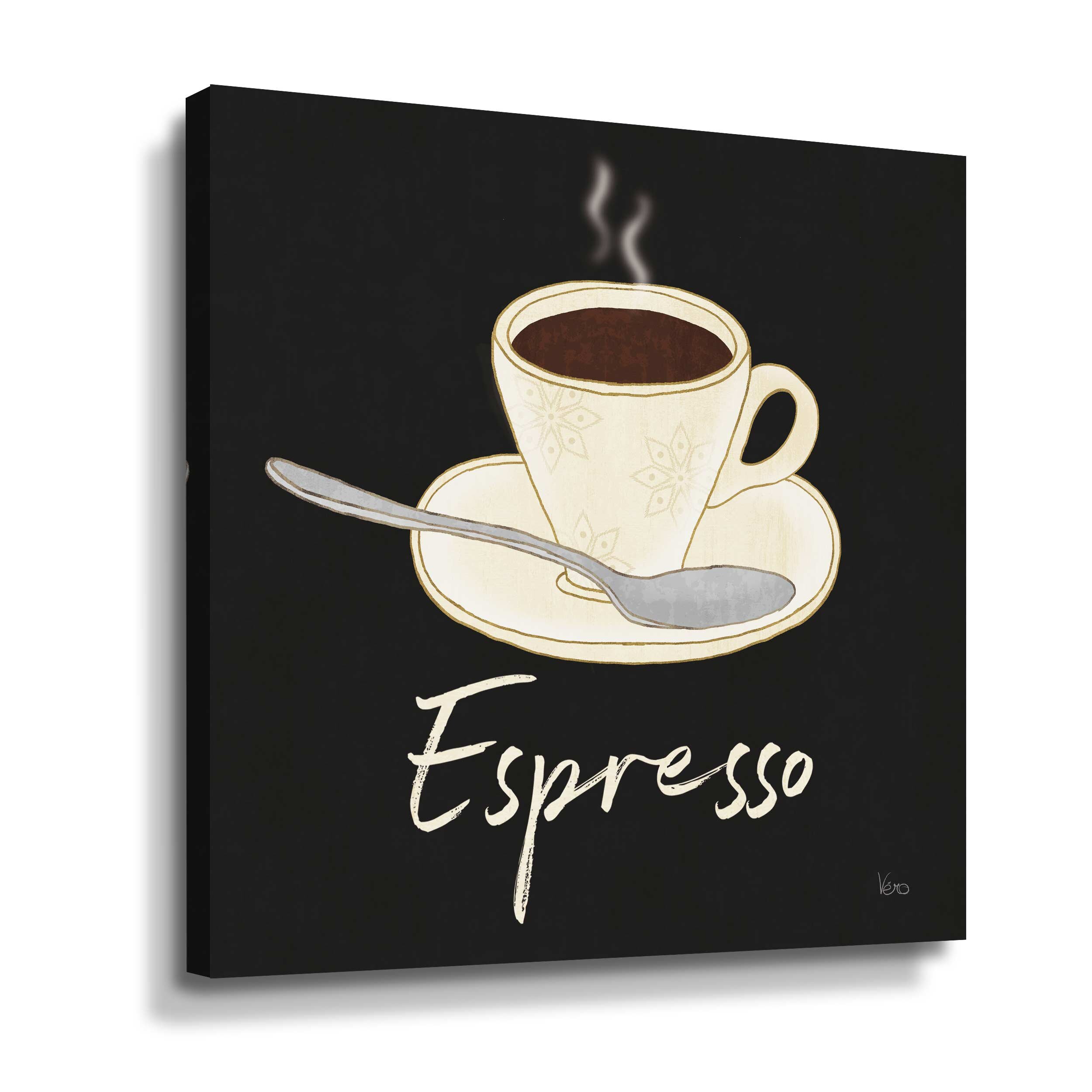 espresso framed art