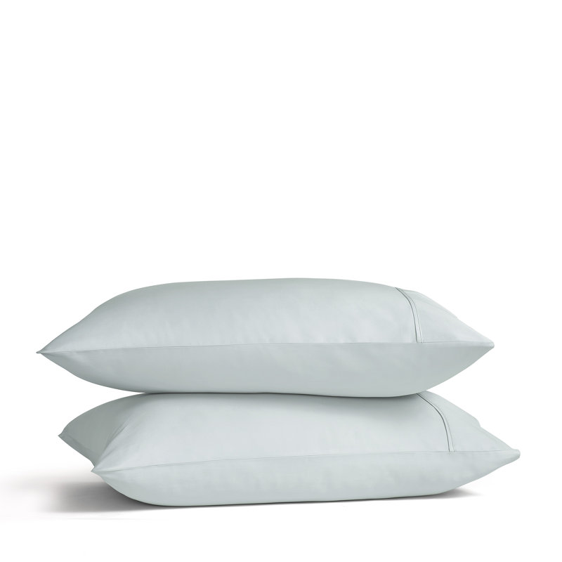 Premier Sateen Pillow Case Pair, Spa, Standard Pillowcase