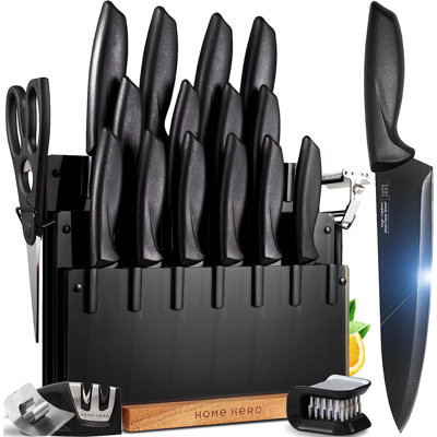 Wuyi 20 Piece Stainless Steel Assorted Knife Set -  B12872