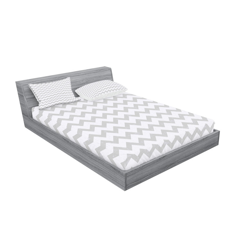 Drap-housse et coussin décoratif gris et blanc Ambesonne, Ensemble de draps pour très grand lit californien