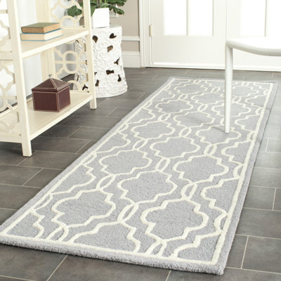 Cannen Hand Tufted Wool Geometric Rug