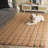 Geometric Hand Woven Jute Area Rug-794036729