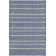 Samson Navy Handwoven Indoor/Outdoor Rug