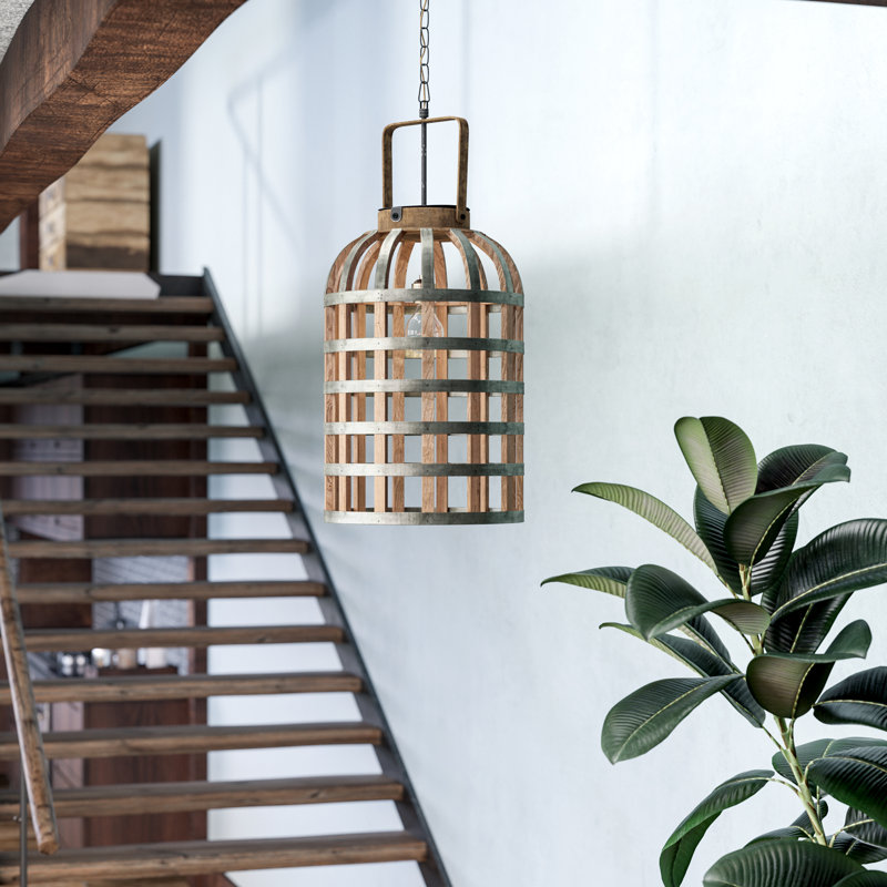 Merritt 1 - Light Lantern Pendant, 24" H x 12" W x 12" D