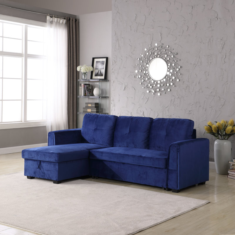 Canapé-lit modulaire réversible de 91 po avec rangement