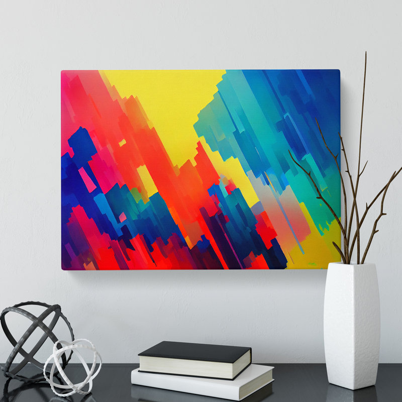 Ultimate Abstract Art - Wrapped Canvas, 35cm H x 50cm W x 3cm D