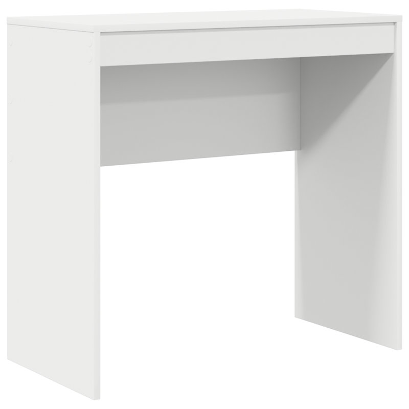 Writing Desk Particle Board 76 Cm, 76cm H x 80cm W x 40cm D, White