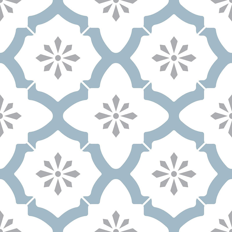 Buckman 30.48 x 30.48 cm PVC Tile in Blue