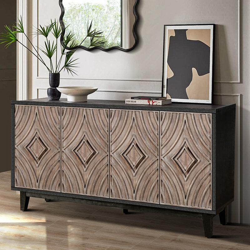 Accent Chests / Cabinets Accent Cabinet, Antique Black