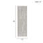 Arbre mural l 12 "avec motif de branches grises - Motif