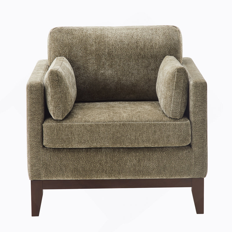 Chaise avec accoudoirs Chios, Vert