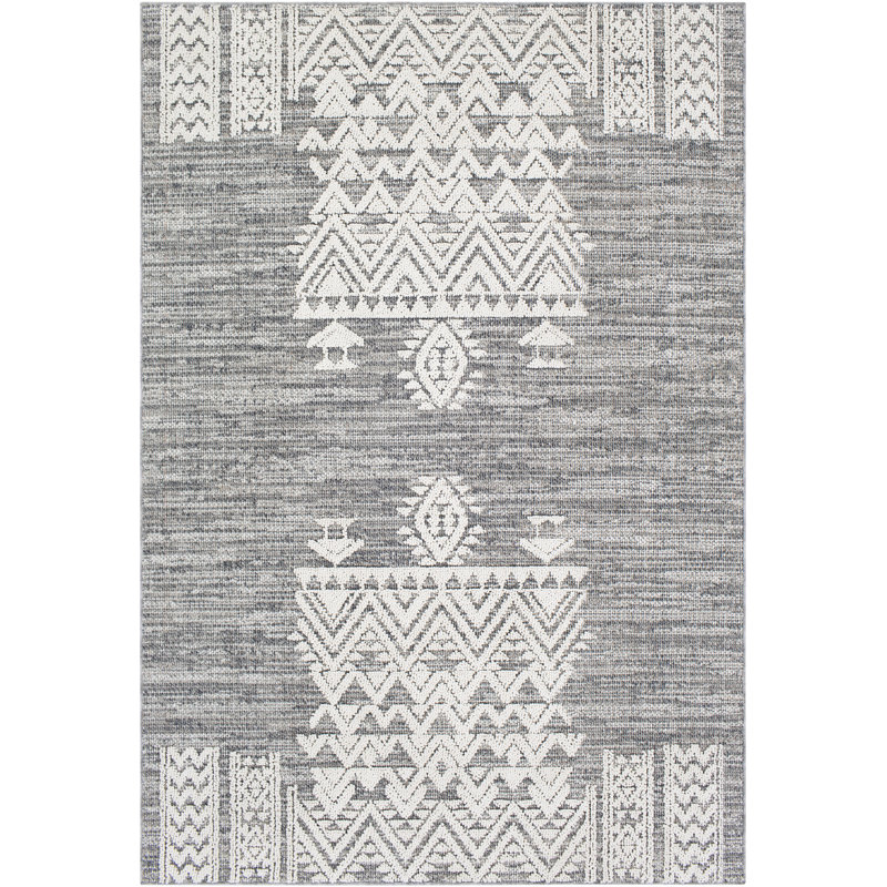 Baconton Southwestern Indoor / Outdoor Rug, Rectangle 8'10" x 12'