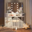 Chantle Dressing Table with Mirror-696398601