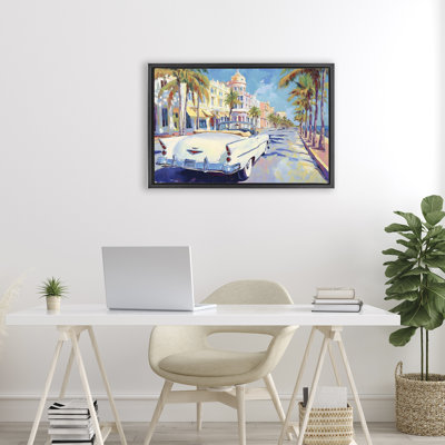 Vintage Convertible Boulevard Floating Frame, design by Franklyn Gregory
