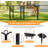 Portable Extra Large Dog Playpen With Gate-109590011
