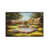 White Floater Framed