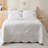 Microfiber Reversible Oversized 3 Piece Coverlet, Bedspread Set-1750834166-1750834152