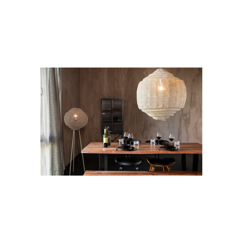 Tripod Floor Lamp, Gray, Gray