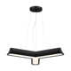 Alta 3 Light Metal Dimmable LED Geometric Chandelier