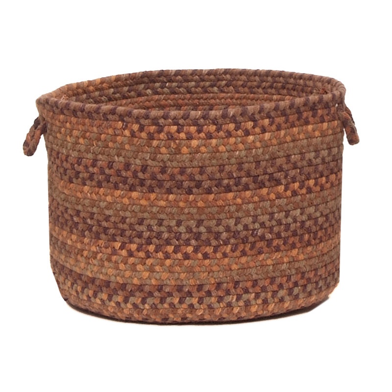 Panier en tissu Morris, H 12 po x l 18 po x P 18 po, Bleu Whipple