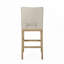 Ensemble de 2 tabourets de comptoir de 31 pouces, ensemble de 2, revêtement en tissu confortable avec une fabrication durable pour les cuisines et les bars modernes-546535495