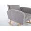 Chaise berçante moderne à haut dossier avec poche latérale pour le salon-1664476169
