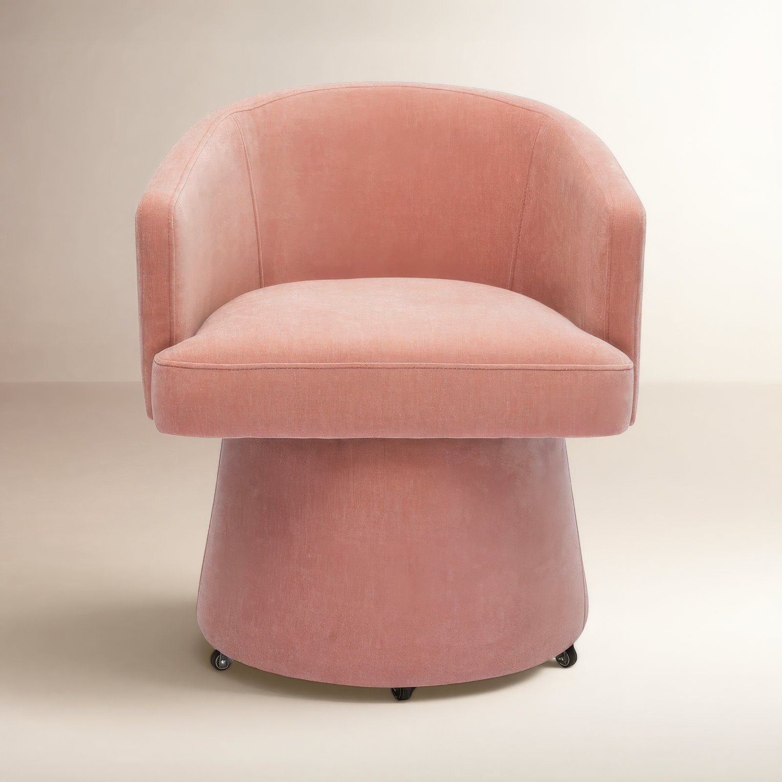 Chadbourn Recycled Fabric Office Chair, Pink