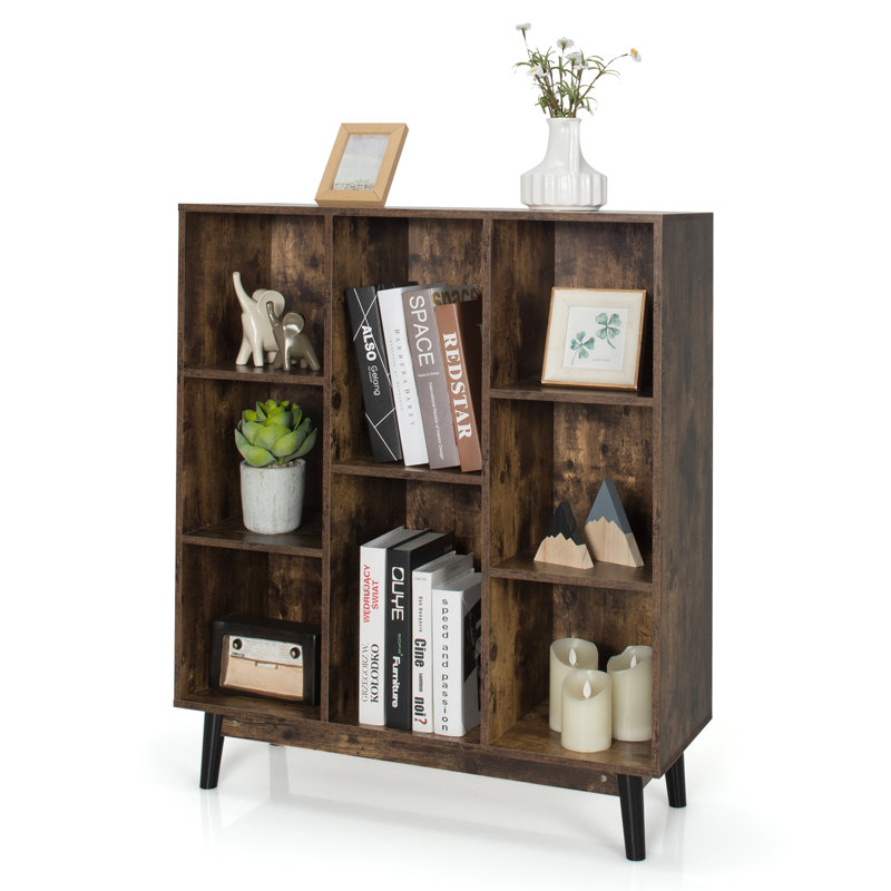 Brylinn 5 -Shelf, Coffee/Black