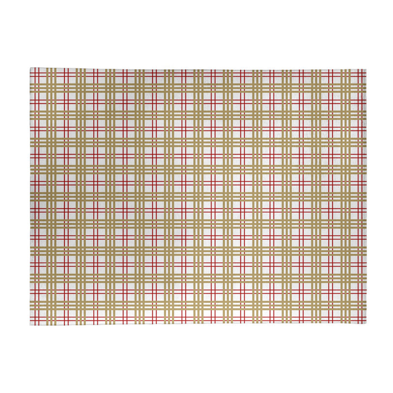 Plaid Indoor Rug, Rectangle 8' x 10'