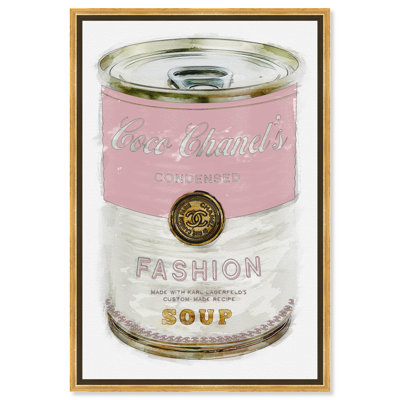" Fashion And Glam Fashion Soup Pink Soup Can "