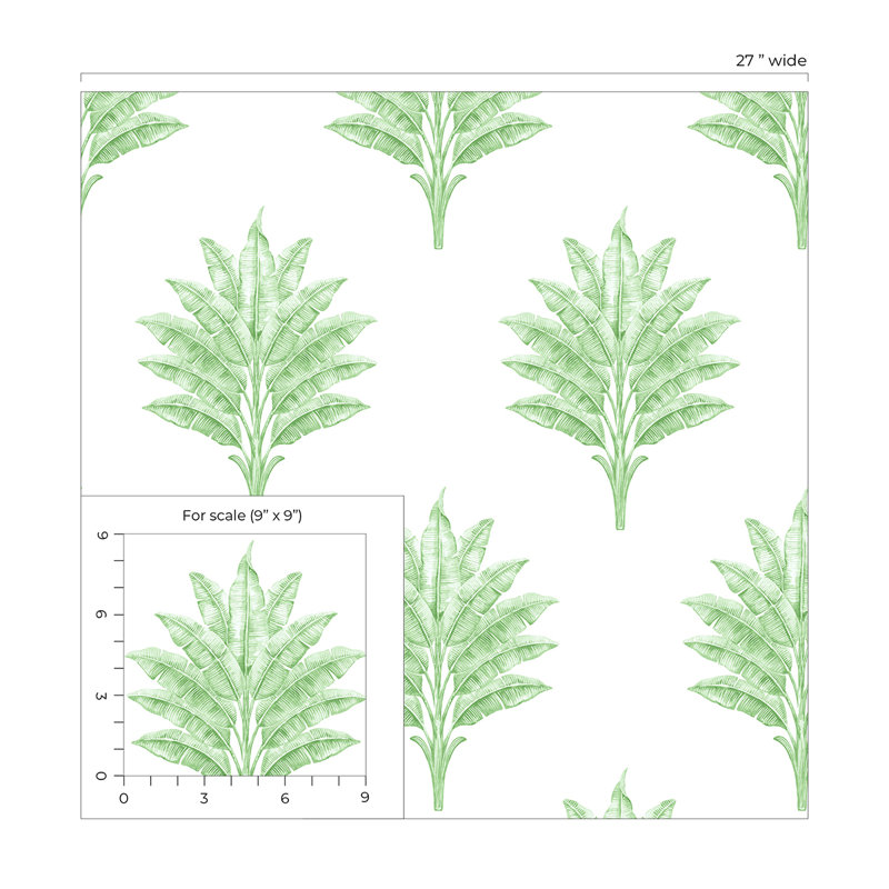 Rouleau de fleurs Ajwaa, Vert