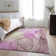 Premium Machine Washable Cerrito AMF502 Pink Rug