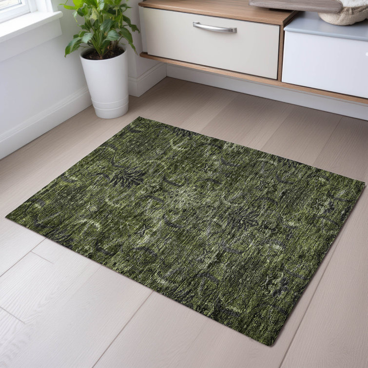 Tapis damassé de qualité supérieure lavable à la machine Dahl AMF1082