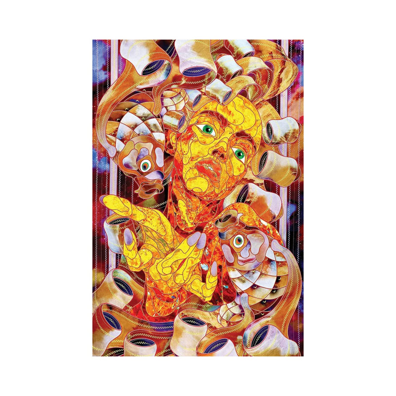 My Gold 1 Piece Wall Art on Canvas, 30.48 cm H x 20.32 cm W x 1.905 cm D, Does Not Apply