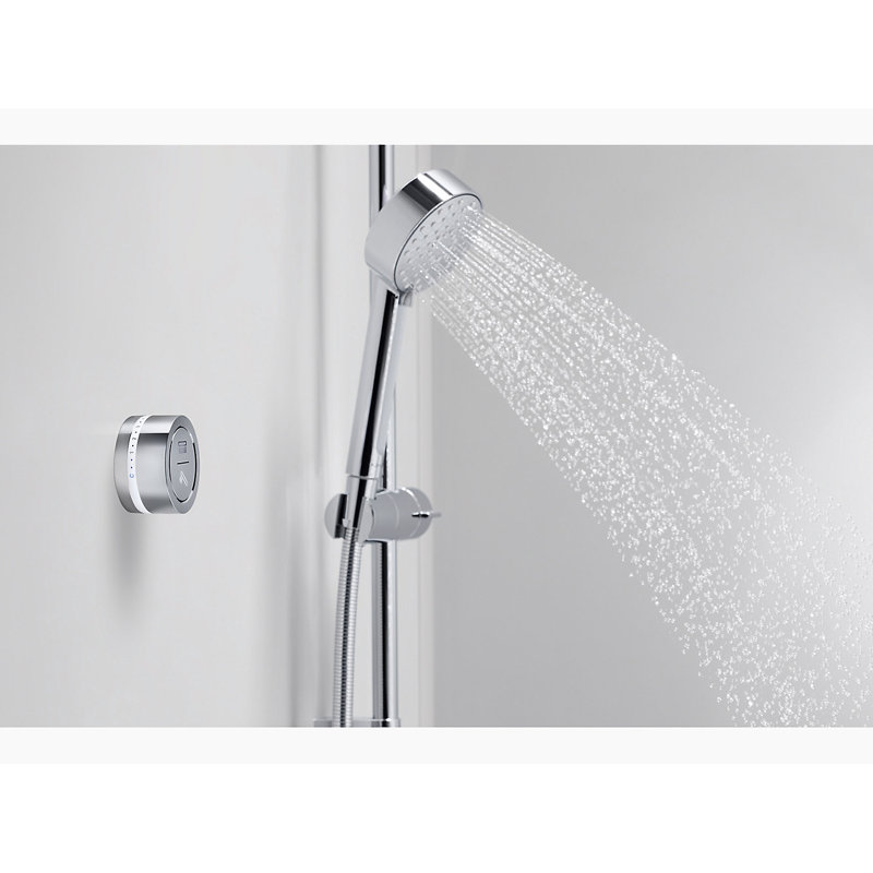 DTV Mode™ Dual-Outlet Shower Interface with Eco-Mode Diverter, Matte Black, Without Eco-Mode Diverter