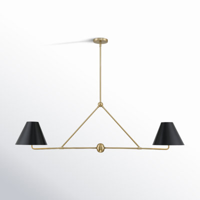 Kinston 4 - Light Shaded Modern Linear Chandelier