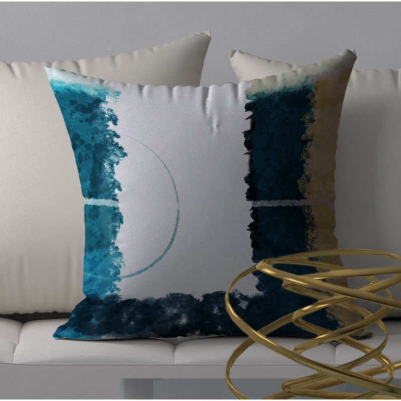  Housse de coussin carré et insert, 18 po x 18 po