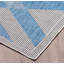 Tapis gris et bleu intérieur / extérieur Carnival 8 pi x 10 pi-524203033