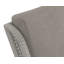 Chaise d'appoint de patio avec coussin en teck Hellmut-109694336-109694337
