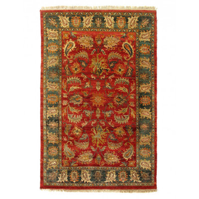 Fynlay One-of-a-Kind 6' X 9'5'' Lamb's Wool Area Rug Rust