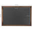 Tableau noir 36 po x 24 po avec cadre en bois rustique - panneau de menu mural pour la maison, le café et les événements