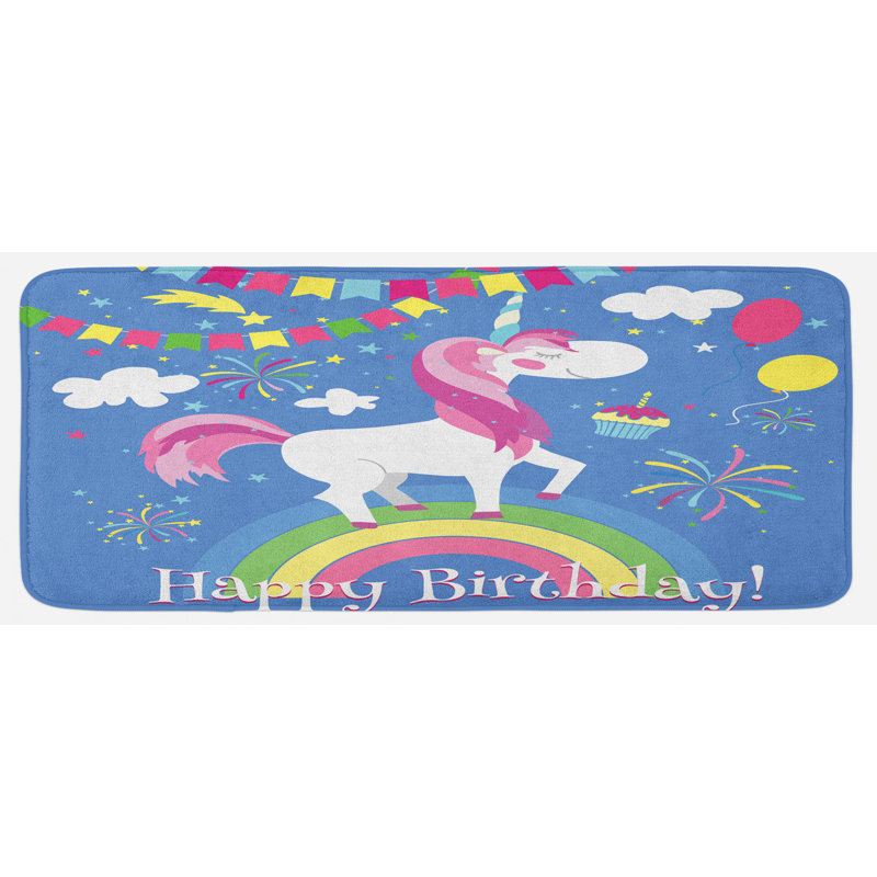 Tapis de cuisine Unicorn Party