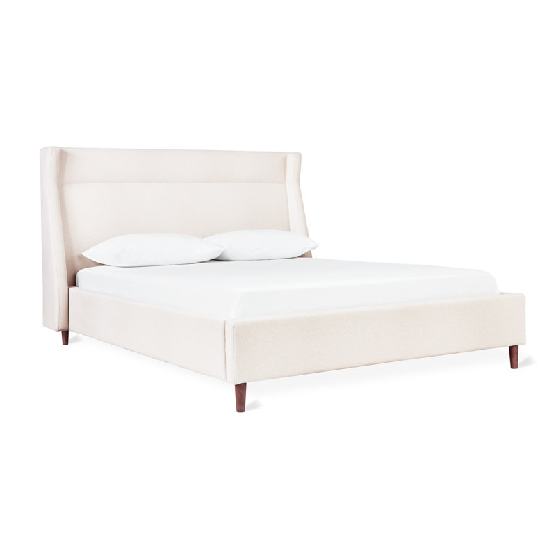Carmichael Bed, Queen, Merino Cream