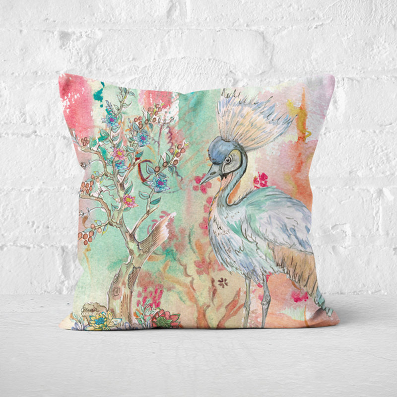 Andranette Animal Print Square Cushion