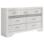 Ensemble de chambre double 4 pièces Maddielynn - blanc-181099033-185850734-181099037