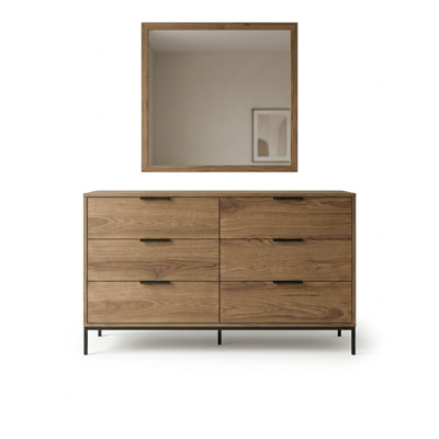 Square Wall Mirror Set