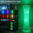 47" RGB Dimmable Corner Oliveira With Remote Control, Standing Lamp For Home & Game Room, Bulbs Included