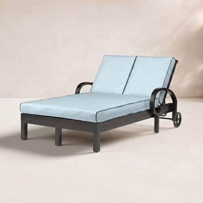 Monterey 54" Sunbrella® Patio Double Chaise Lounge