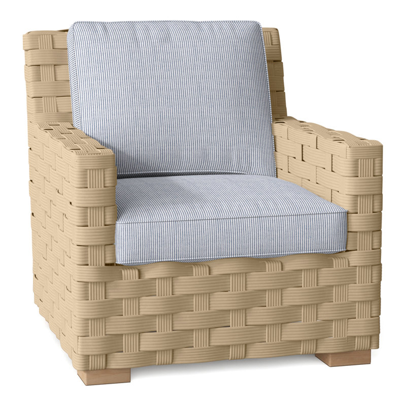 St. Barts Outdoor Armchair, Perigold Replay Sea, St. Barts Natural Rope